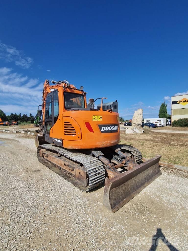 Doosan DX 140 LCR Gravemaskiner på larvebånd