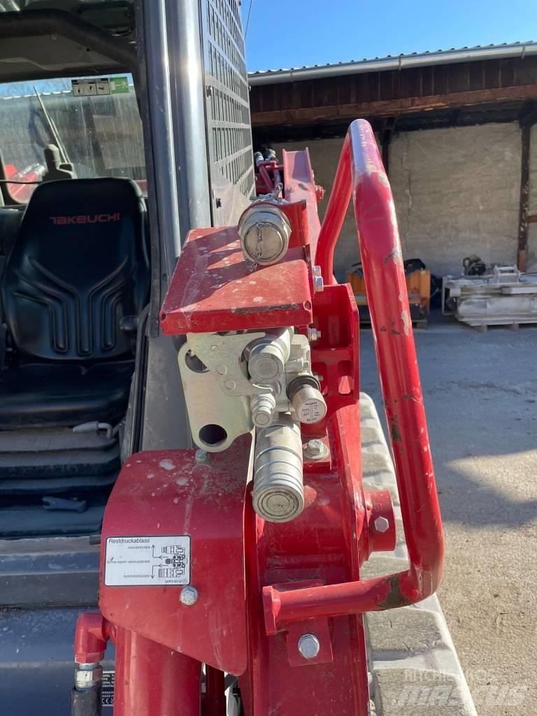 Takeuchi TL12 Minilæsser - skridstyret