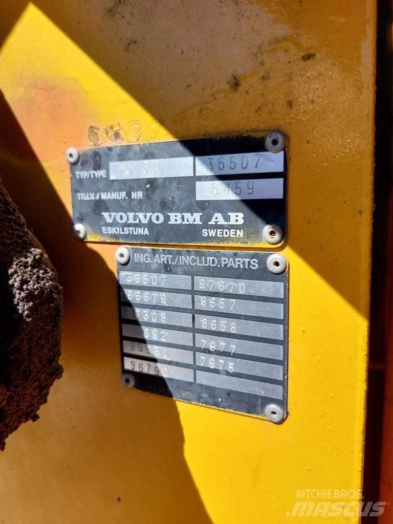 Volvo BM 641 Læssemaskiner på hjul