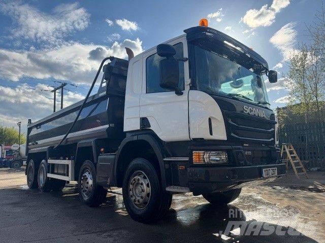Scania P 410 Lastbiler med tip