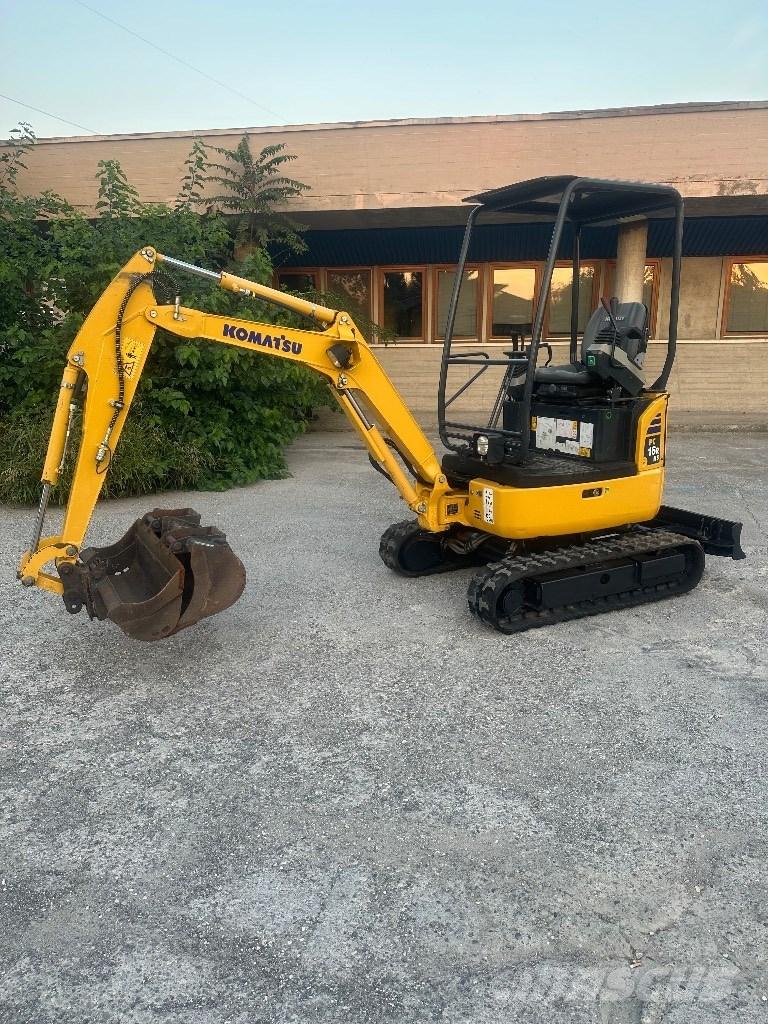 Komatsu PC16R-HS Gravemaskiner på larvebånd