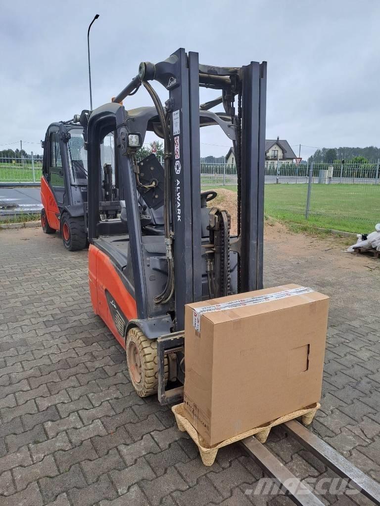 Linde E 16 El gaffeltrucks