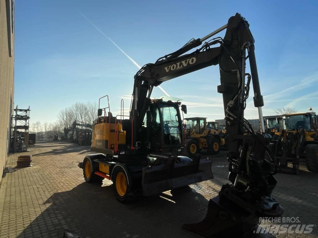 Volvo EWR130E Gravemaskiner på hjul