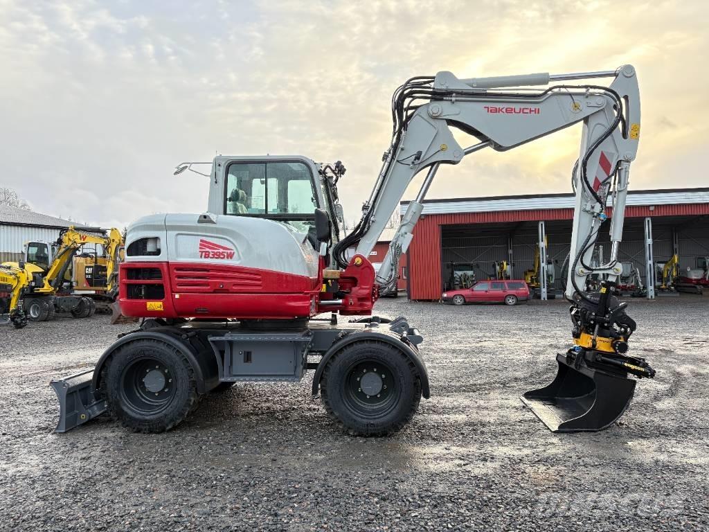 Takeuchi TB395W Gravemaskiner på hjul