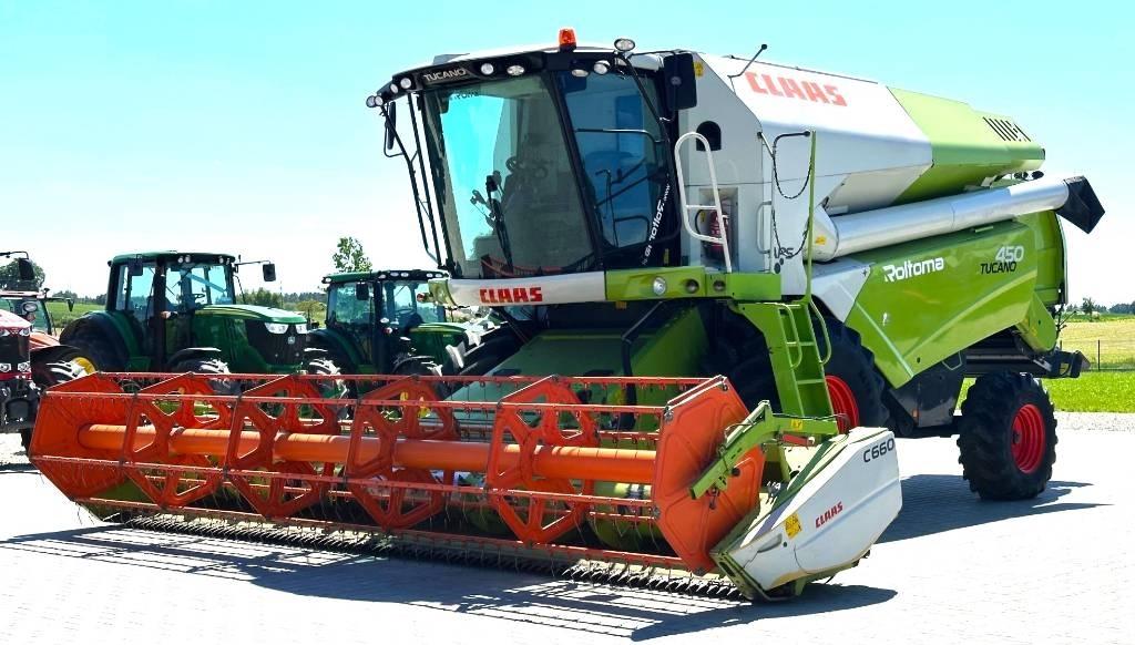 CLAAS Tucano 450 Mejetærskere