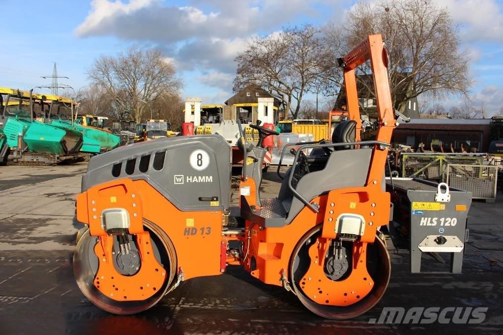 Hamm HD 13 VV Tvilling tromle