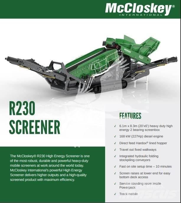 McCloskey R230 Sorterværk