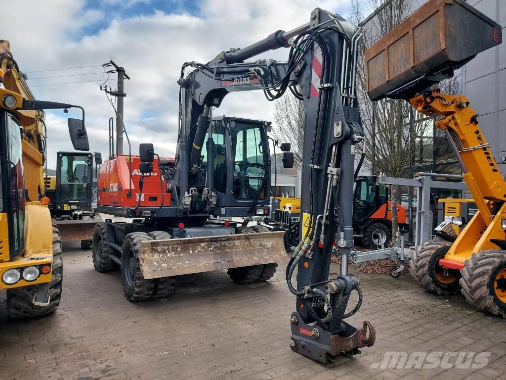 Atlas 150 W Gravemaskiner på hjul