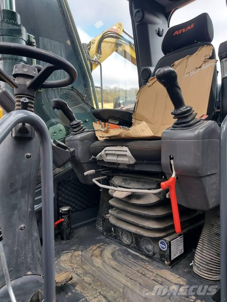 Atlas 150 W Gravemaskiner på hjul