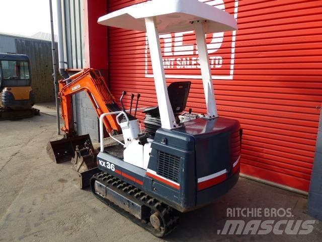 Kubota KX 36 Minigravemaskiner