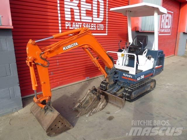 Kubota KX 36 Minigravemaskiner