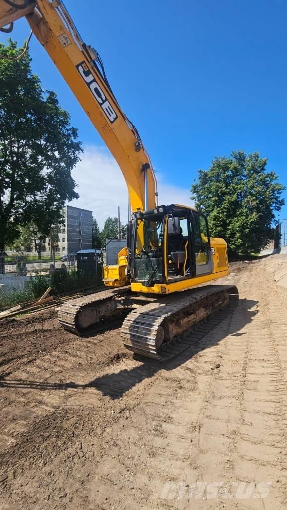 JCB 210 Gravemaskiner på larvebånd
