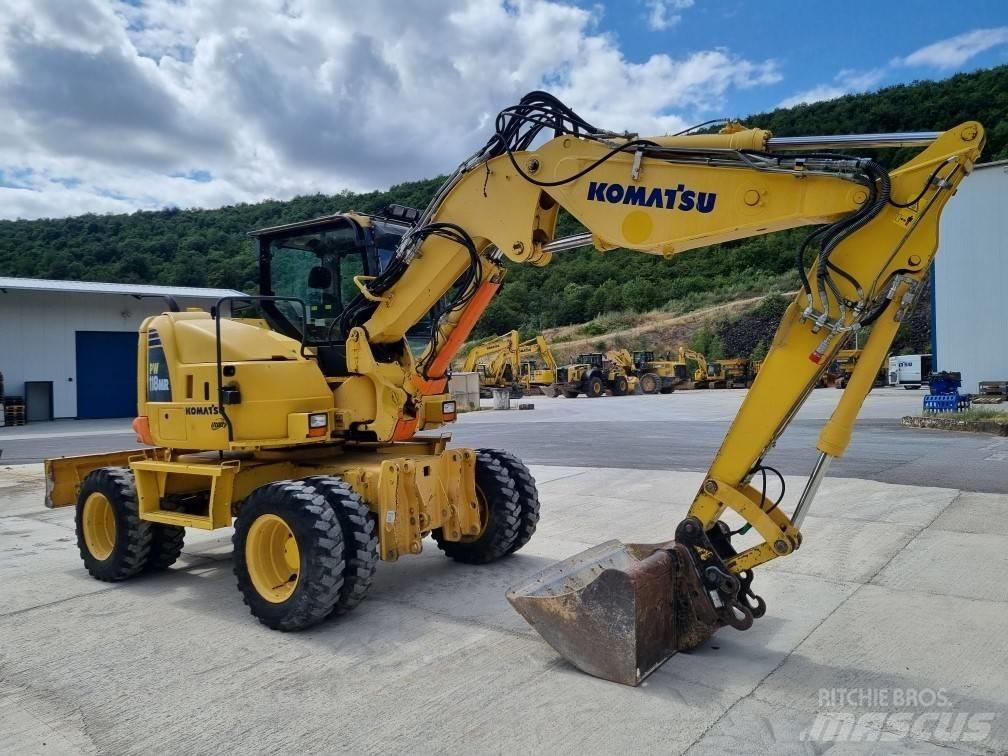 Komatsu PW 118 MR-8 Gravemaskiner på hjul