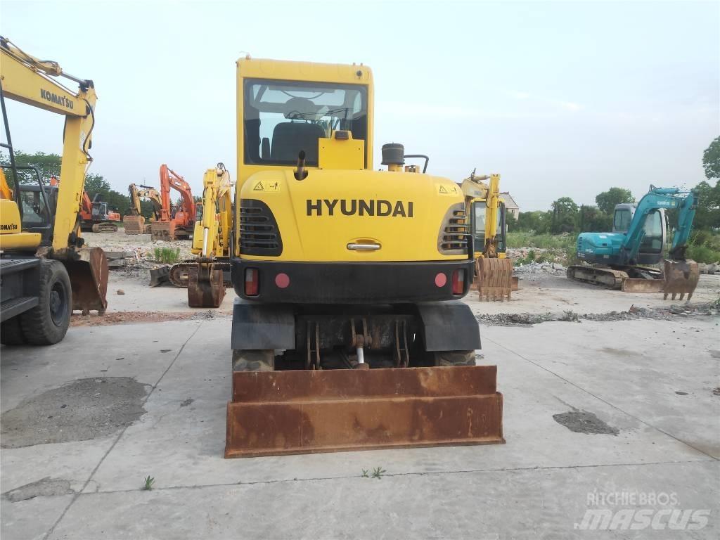 Hyundai R60W-7 Gravemaskiner på hjul