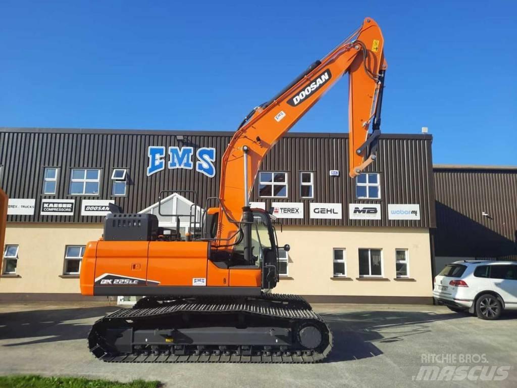 Doosan Dx225LC-7 Gravemaskiner på larvebånd