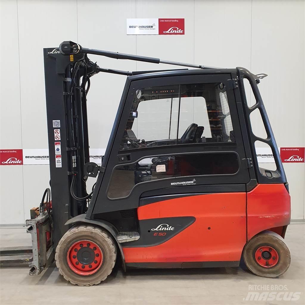 Linde E50/600HL El gaffeltrucks