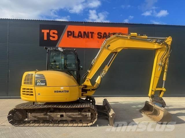 Komatsu PC 88 MR Midi-gravemaskiner 7t - 12t