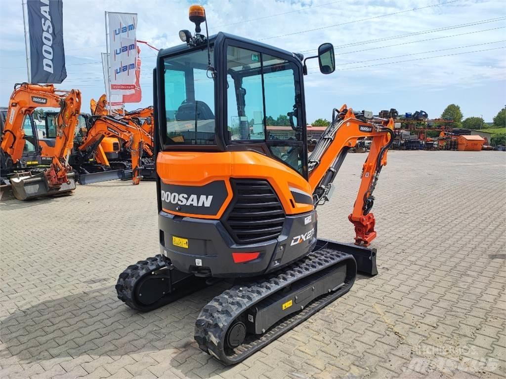 Doosan DX27z Minigravemaskiner