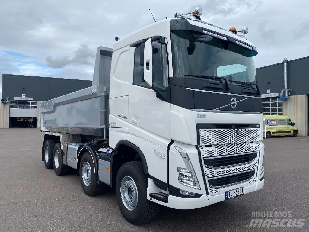 Volvo FH540 8x4 Lastbiler med tip