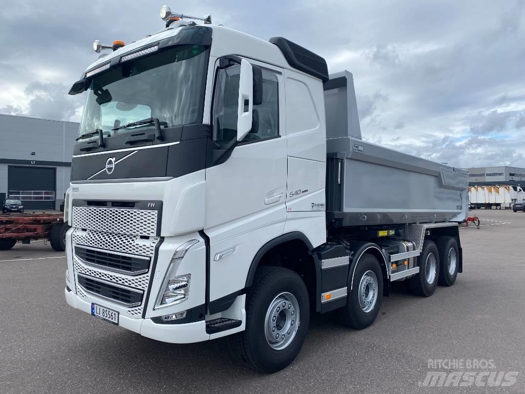 Volvo FH540 8x4 Lastbiler med tip