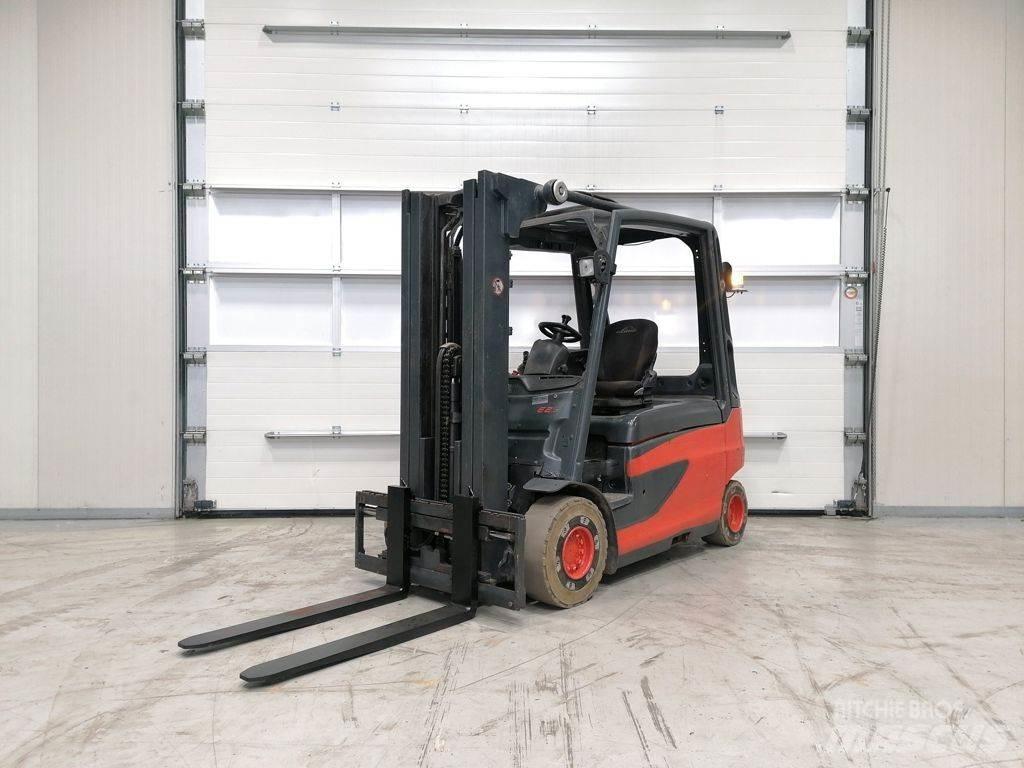 Linde E25L-01 El gaffeltrucks