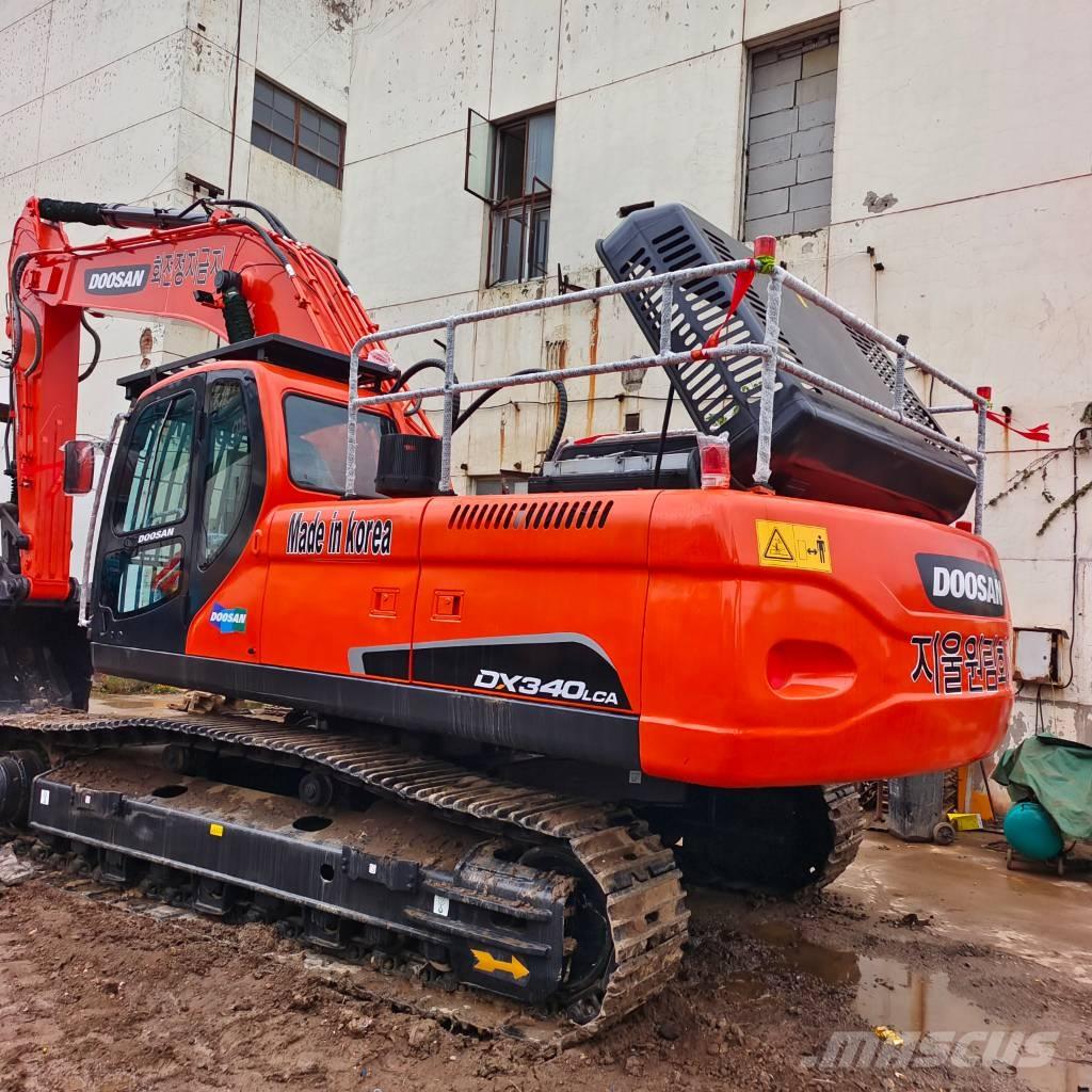 Doosan DX 340 LC Gravemaskiner på larvebånd