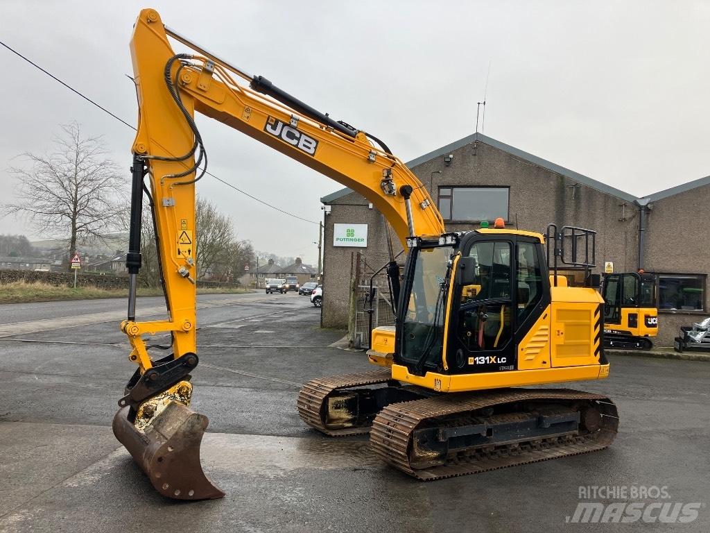 JCB 131 XLC Gravemaskiner på larvebånd