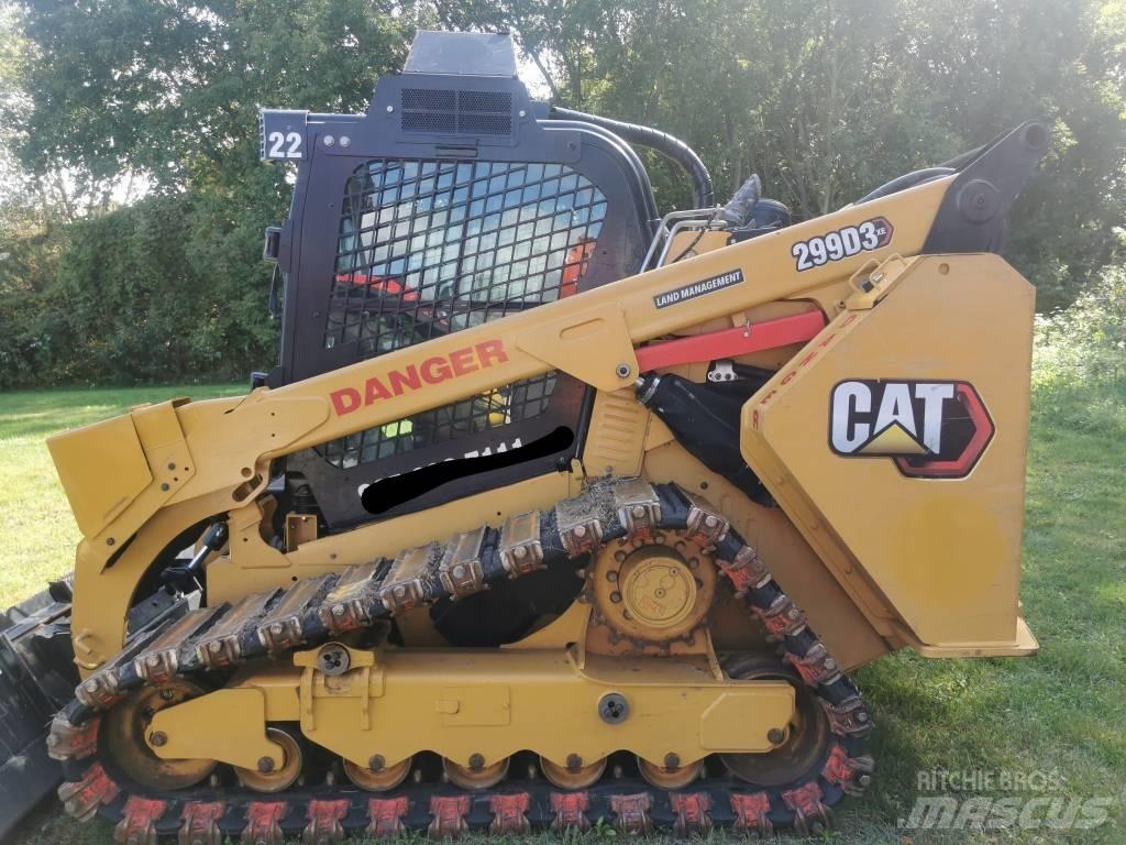 CAT 299 Minilæsser - skridstyret