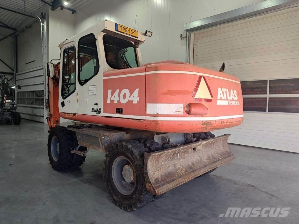 Atlas 1404 Gravemaskiner på hjul