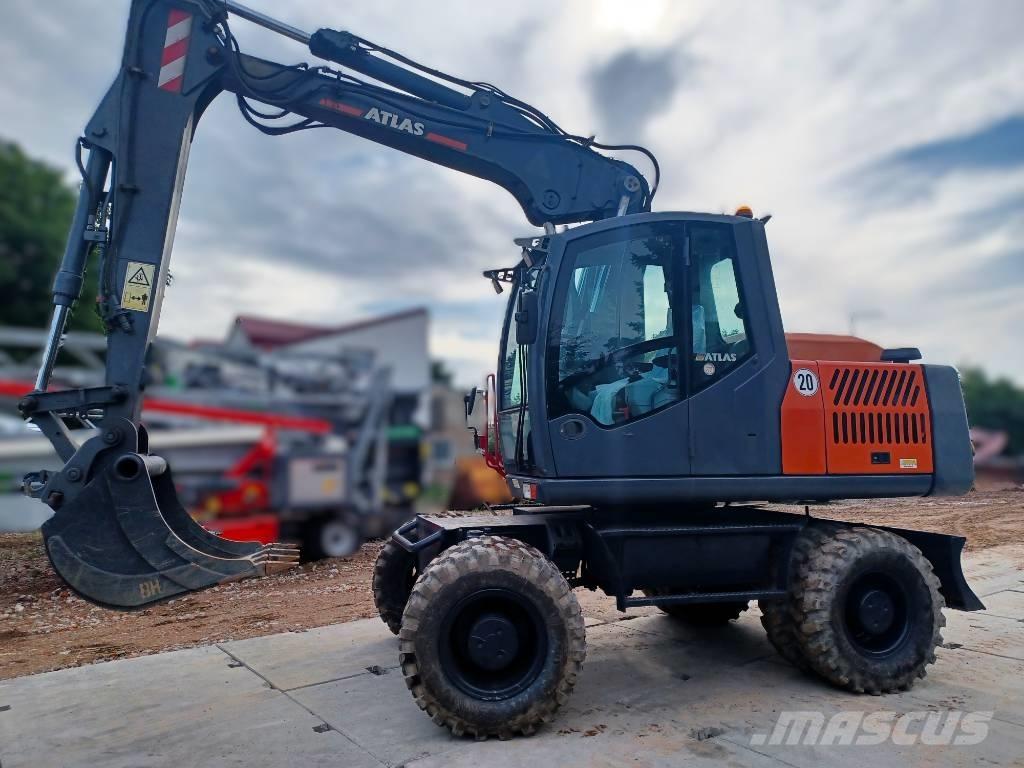 Atlas 150 W Gravemaskiner på hjul