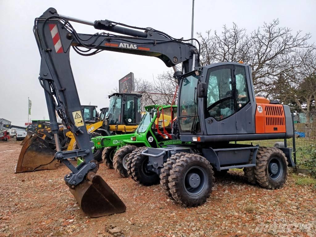 Atlas 150 W Gravemaskiner på hjul