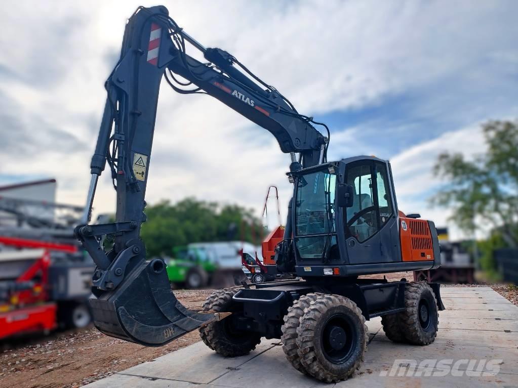 Atlas 150 W Gravemaskiner på hjul