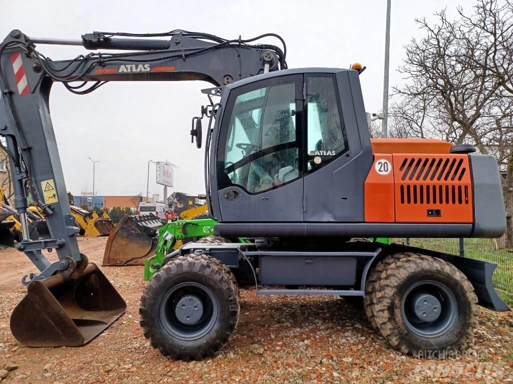 Atlas 150 W Gravemaskiner på hjul