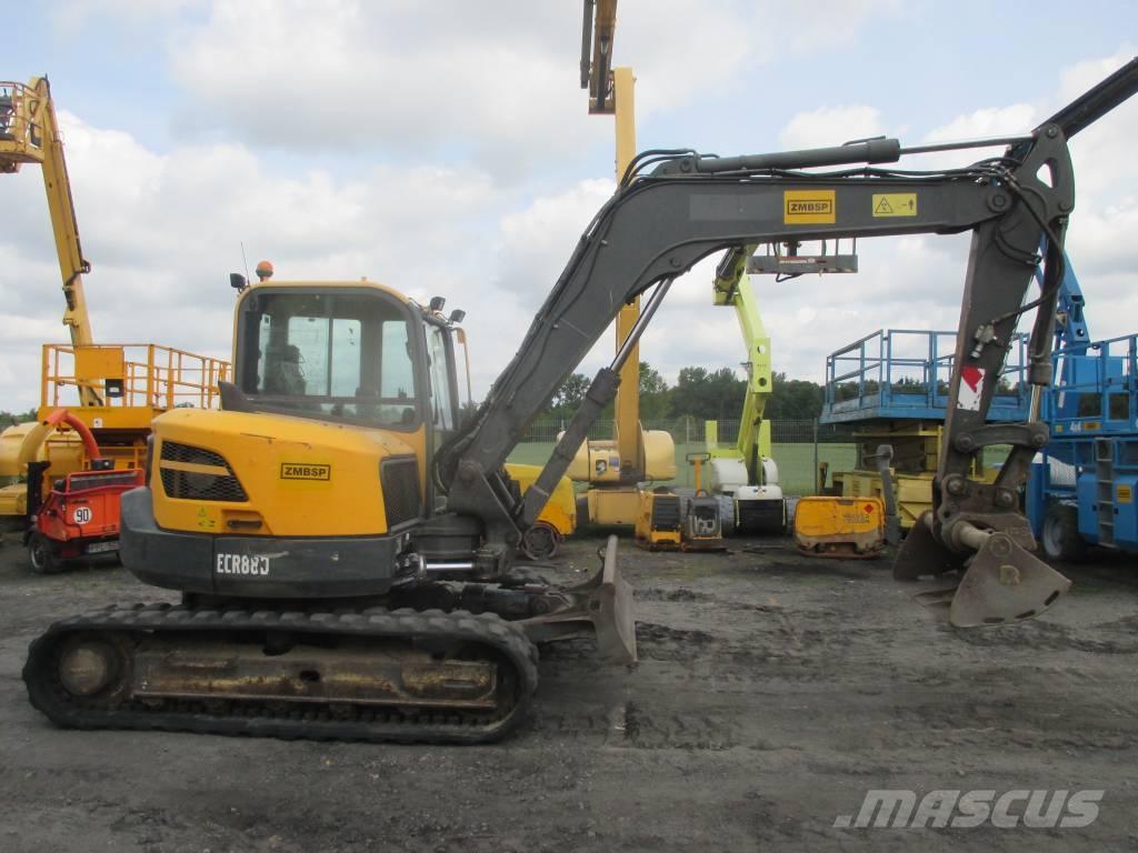 Volvo ECR 88 D Midi-gravemaskiner 7t - 12t