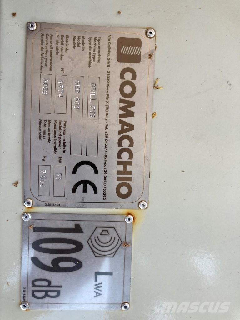 Comacchio Geo600 Brøndboringsudstyr
