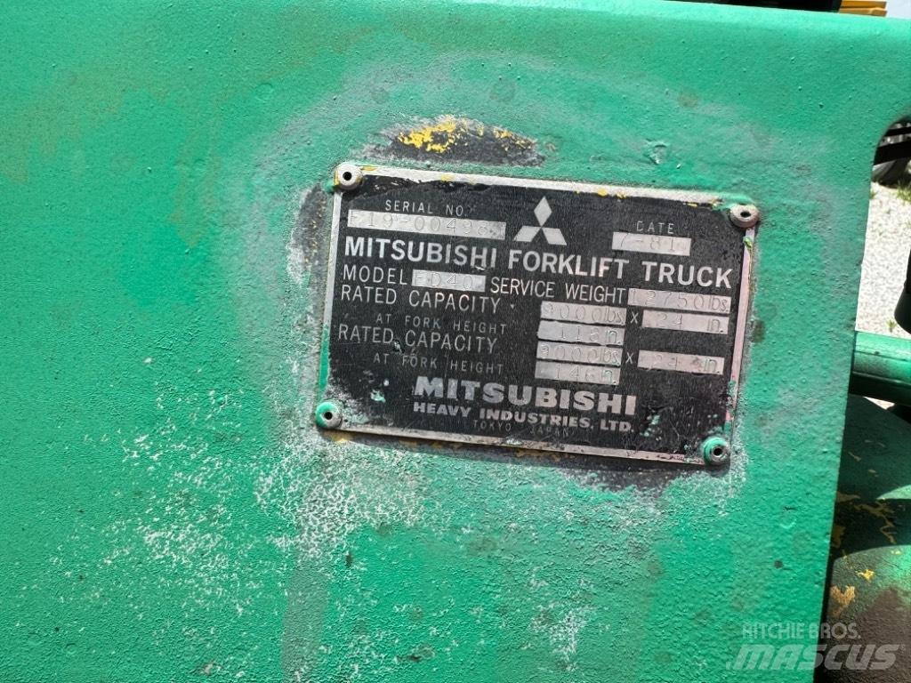 Mitsubishi FD40 Gaffeltrucks - andre