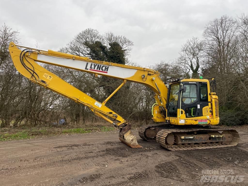 Komatsu PC 138 Gravemaskiner med lang gravebom
