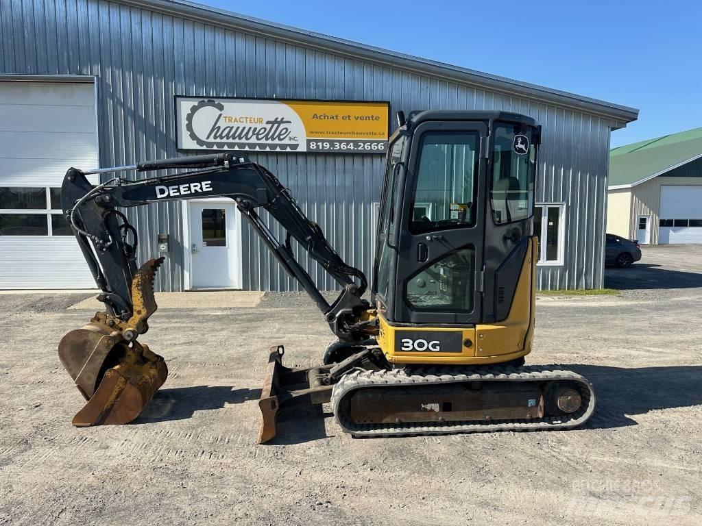 John Deere 30G Minigravemaskiner