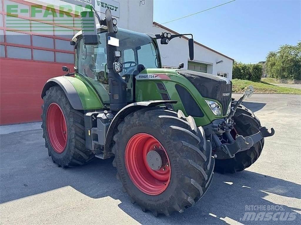 Fendt 724 s4 profi+ Traktorer