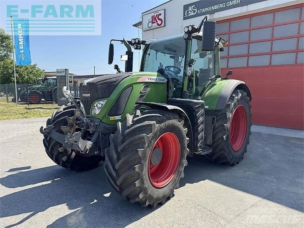 Fendt 724 s4 profi+ Traktorer