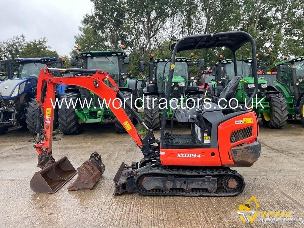 Kubota KX 019-4 Minigravemaskiner