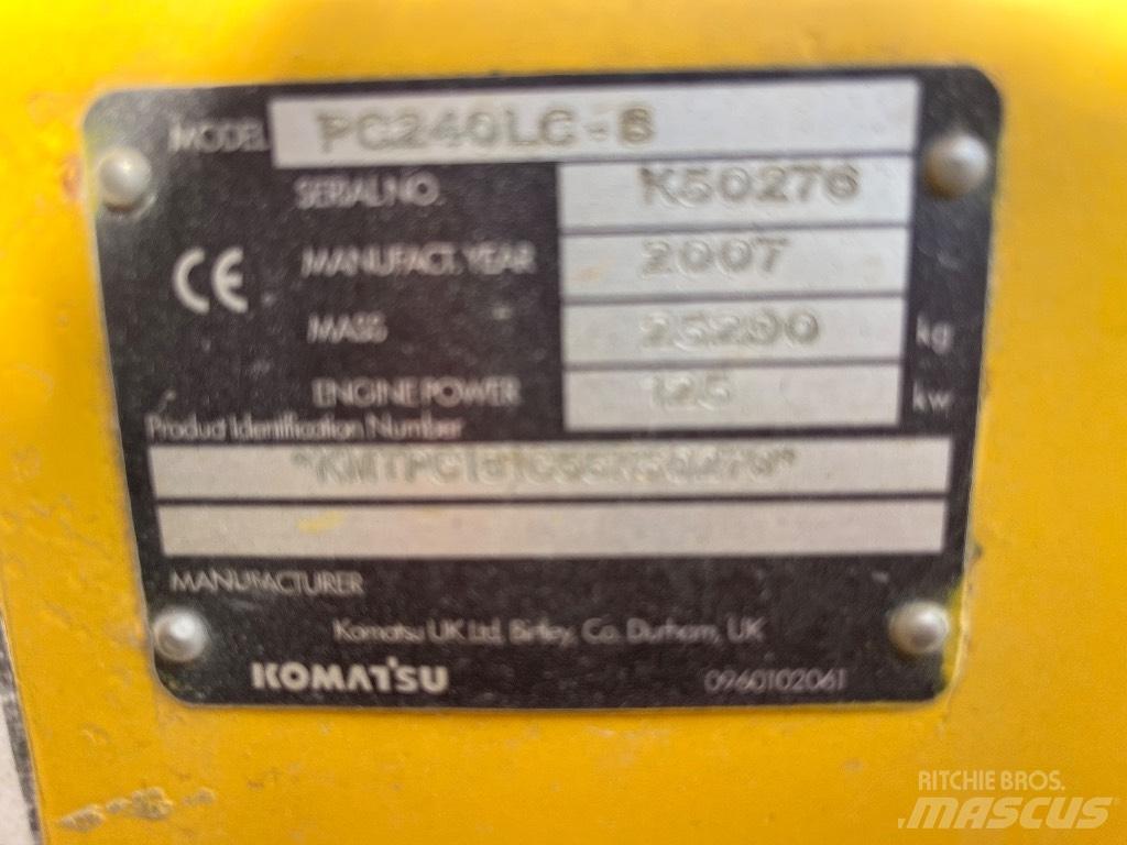 Volvo Pc240-7 Gravemaskiner på larvebånd