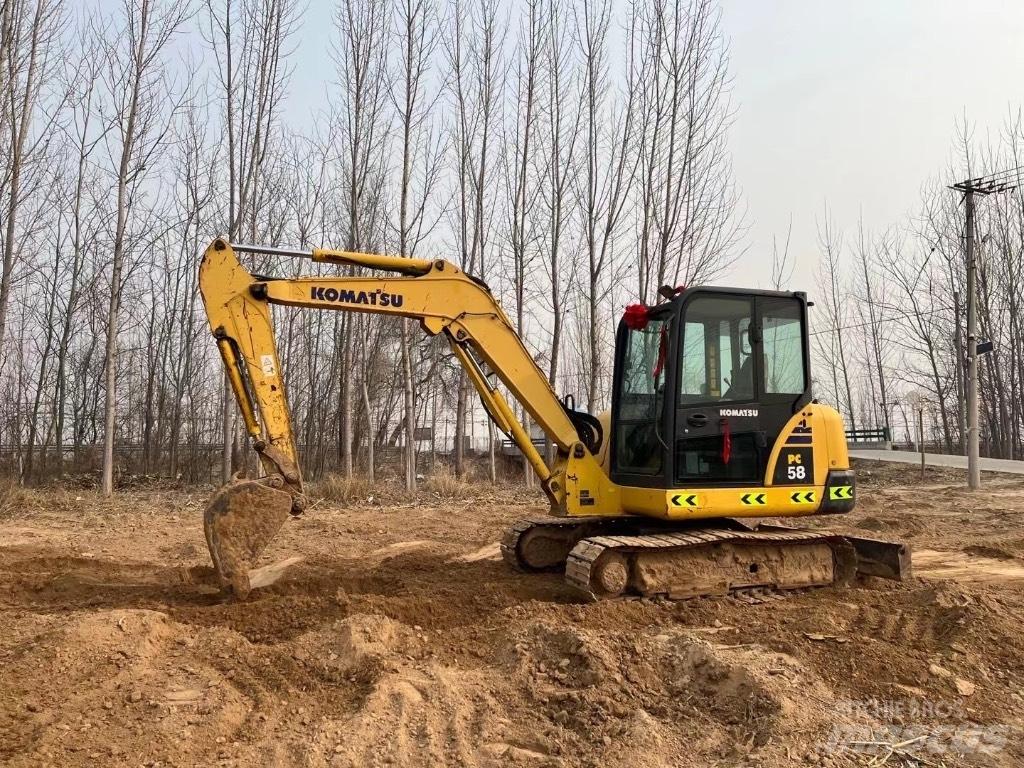 Komatsu PC58 Midi-gravemaskiner 7t - 12t