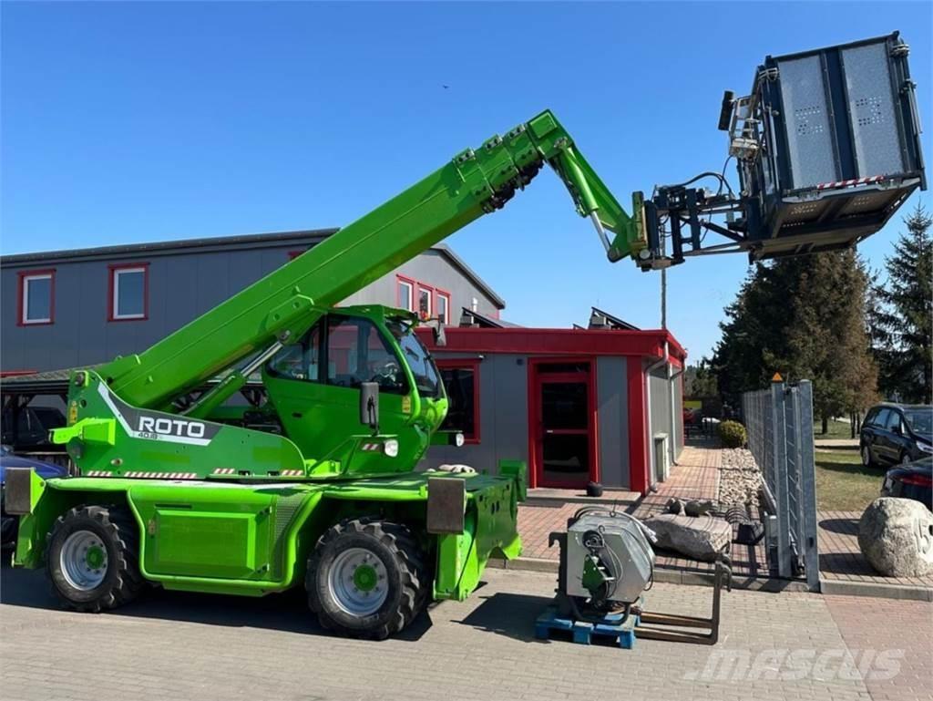 Merlo Roto R40.18S Teleskoplæssere til landbrug
