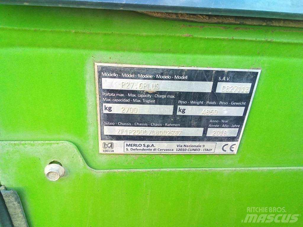 Merlo P 27.6 Plus Teleskoplæssere