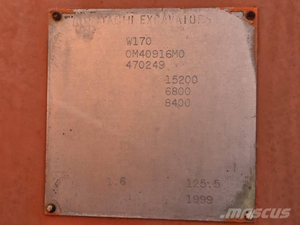 Fiat-Hitachi W170 Læssemaskiner på hjul
