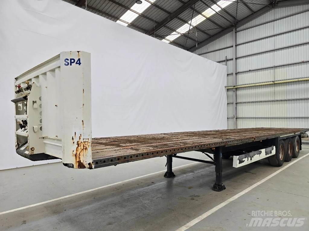 Krone SD 27 Semi-trailer med lad/flatbed