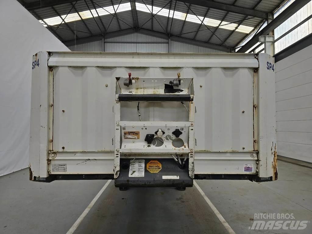 Krone SD 27 Semi-trailer med lad/flatbed