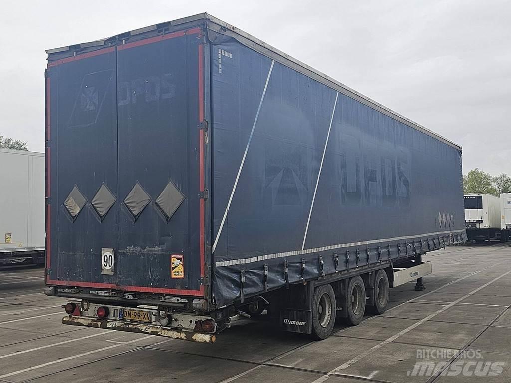 Krone N/A Semi-trailer med Gardinsider