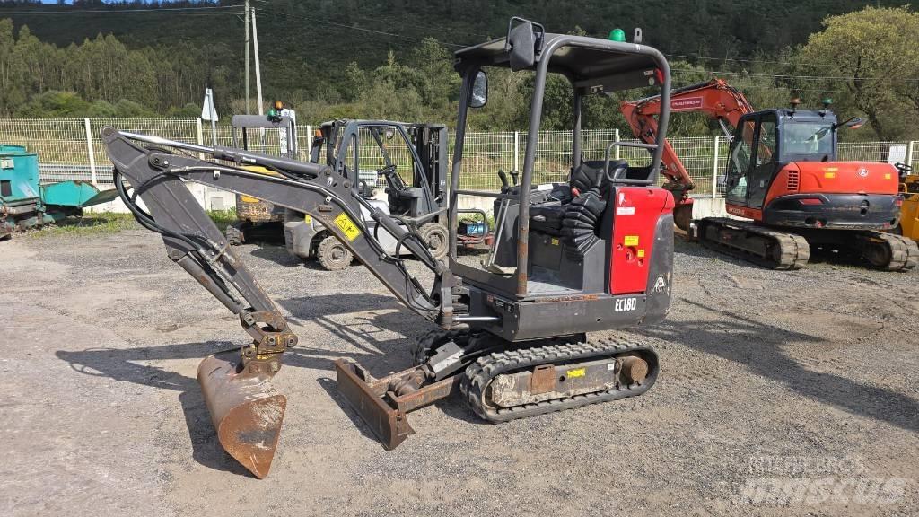 Volvo EC 18 Minigravemaskiner
